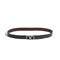 Reversible And Adjustable Gancini Belt